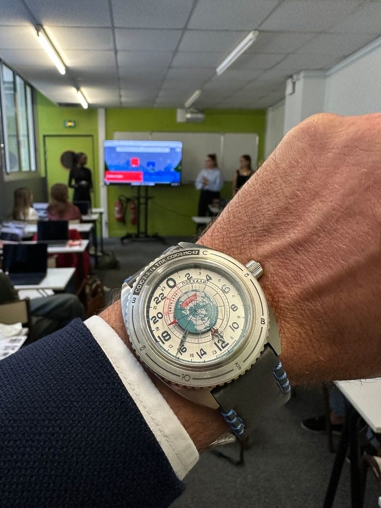 Raketa présentée à l'ISG Luxury Management Paris