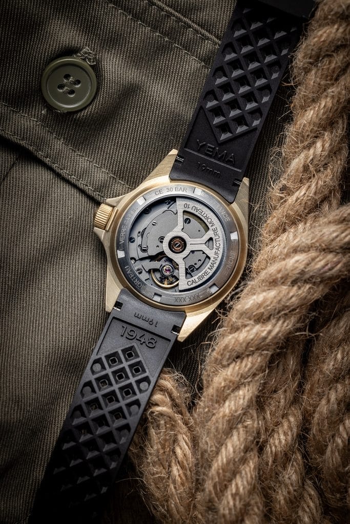 Le calibre Manufacture Morteau 10, développé par Yema.