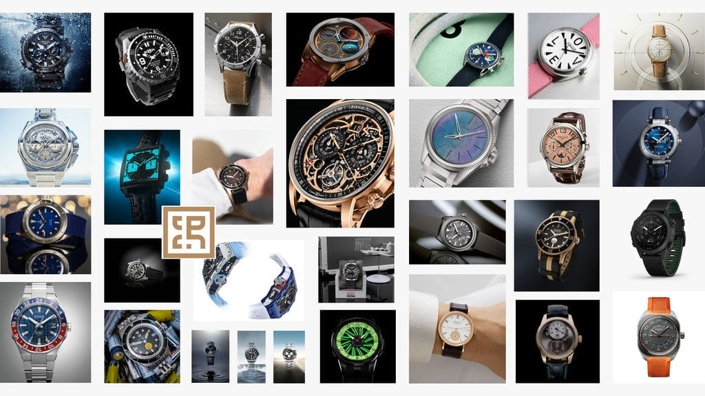 les 30 montres sélectionnées par notre Jury. 