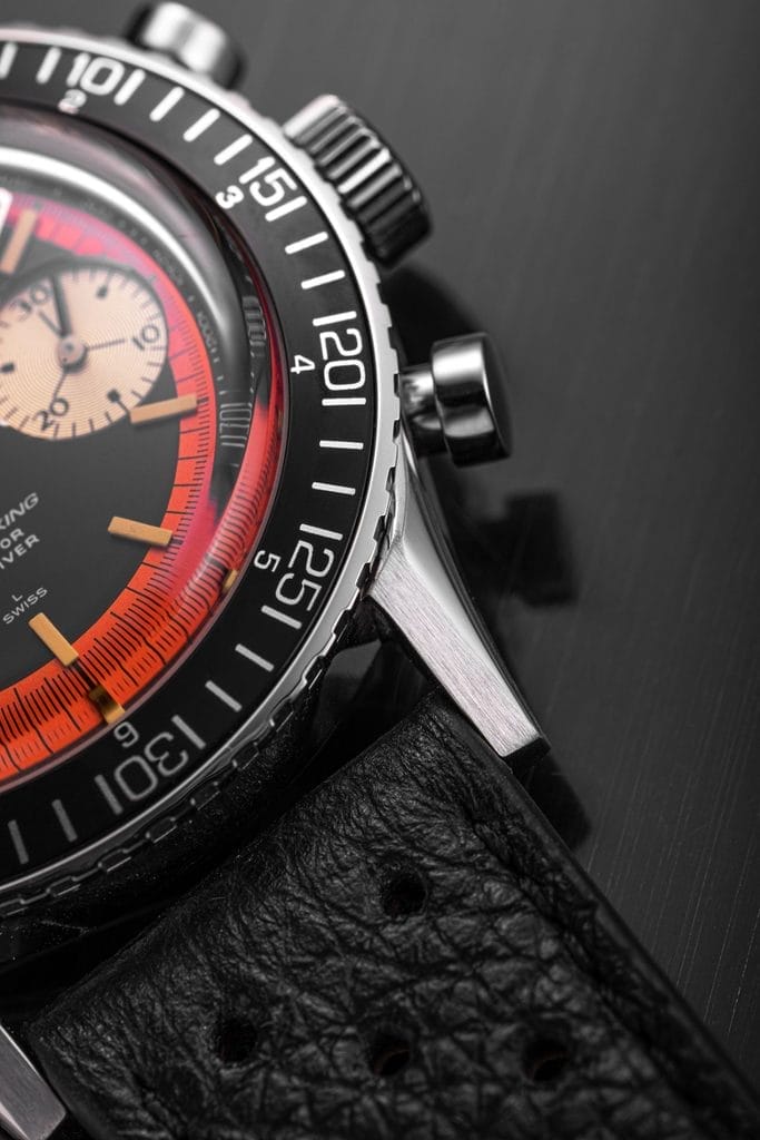 Nivada Grenchen Chronoking « Paul Newman » Orange