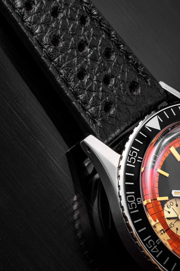 Nivada Grenchen Chronoking « Paul Newman » Orange
