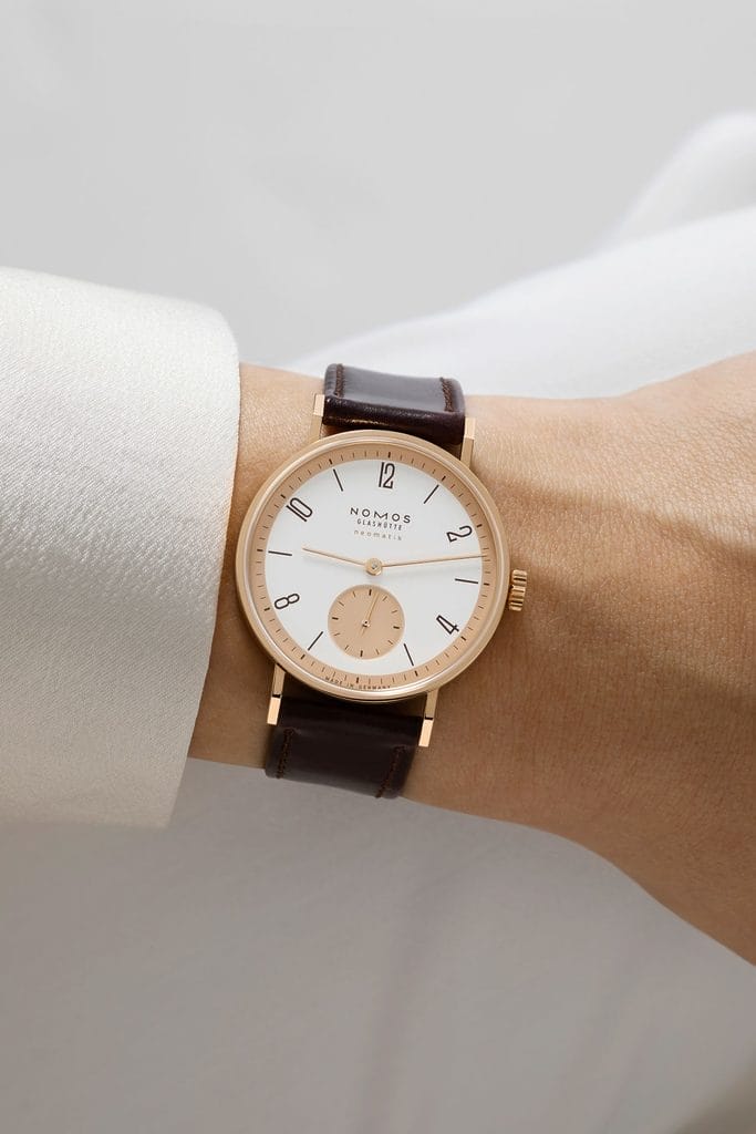 NOMOS tangente or rose neomatik