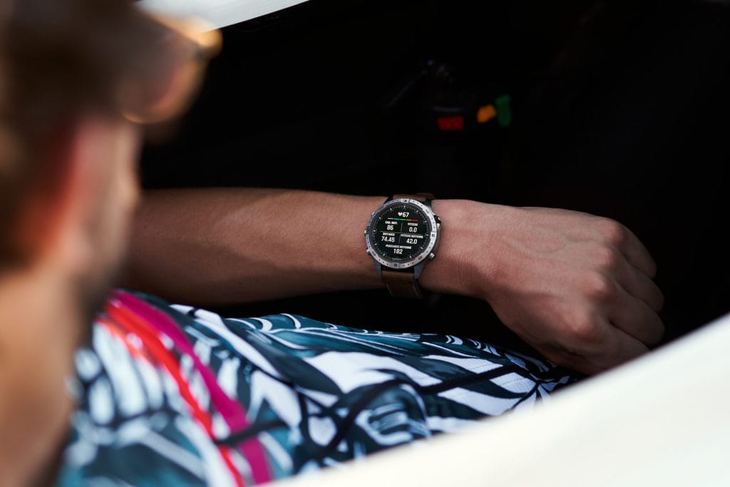 Garmin Marq Adventurer au poignet de Simon Boddaërt - Photo Alexandre Tarall