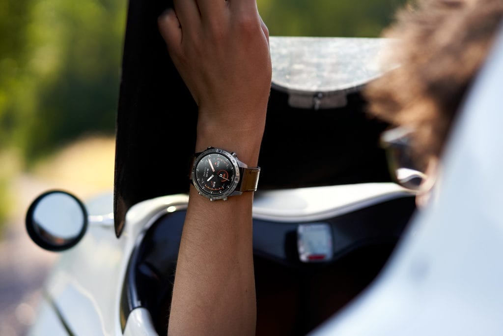 Garmin Marq Adventurer au poignet de Simon Boddaërt - Photo Alexandre Tarall