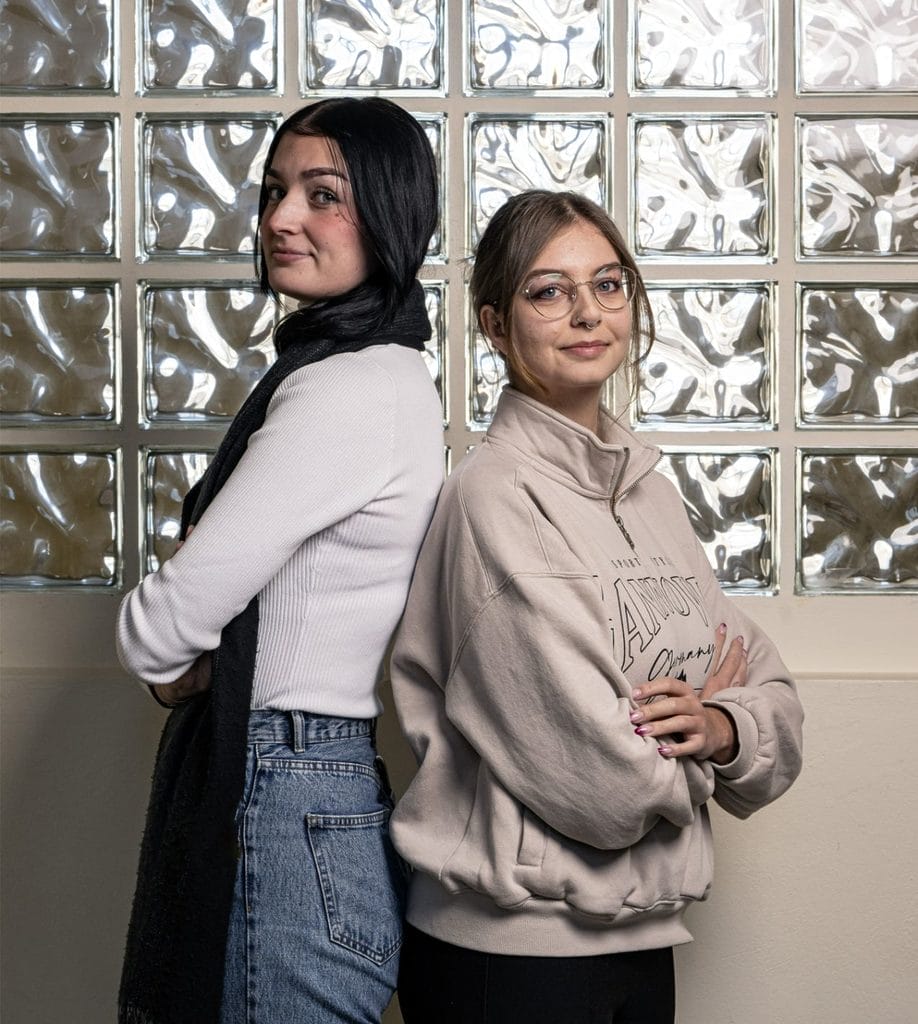 Amina Gavranovic et Melissa Simic - Crédit Patrick Di Lenardo