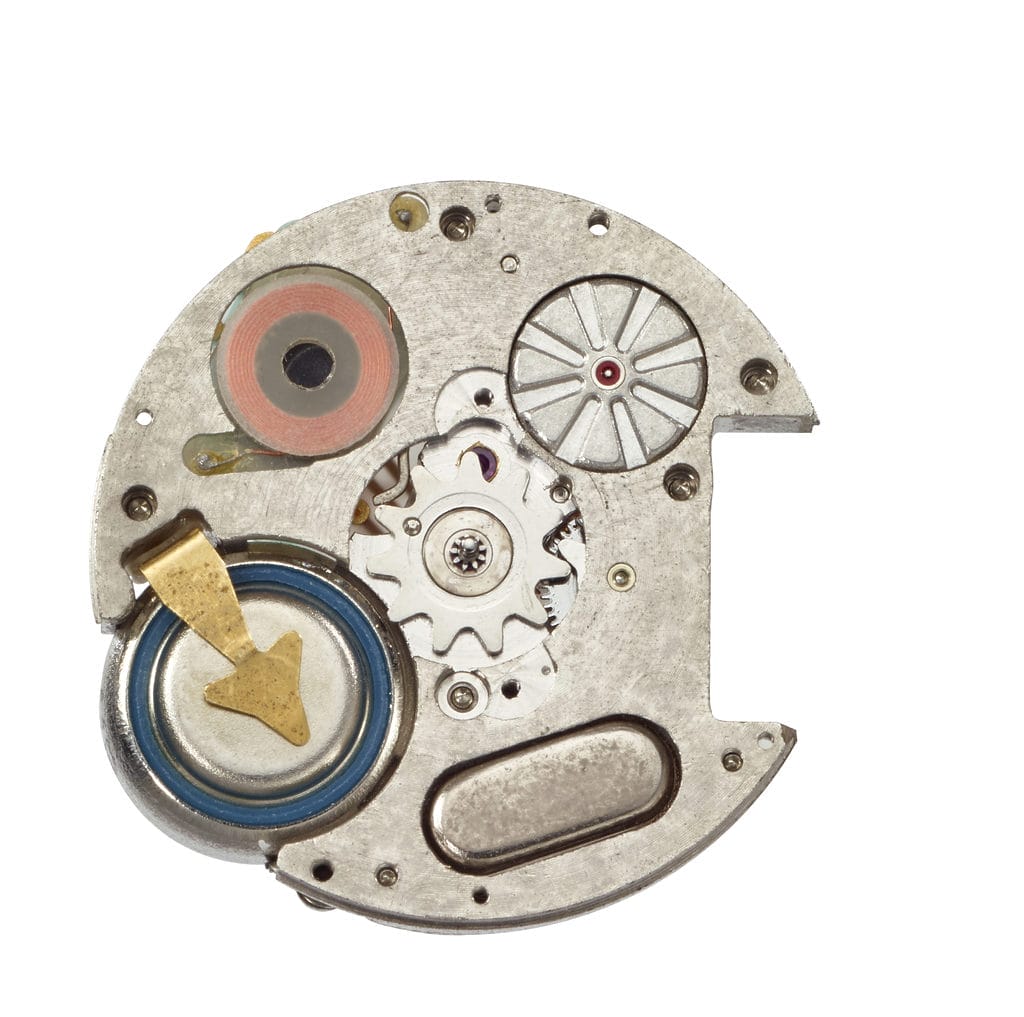 Calibre 7P à quartz de la Piaget Polo historique.