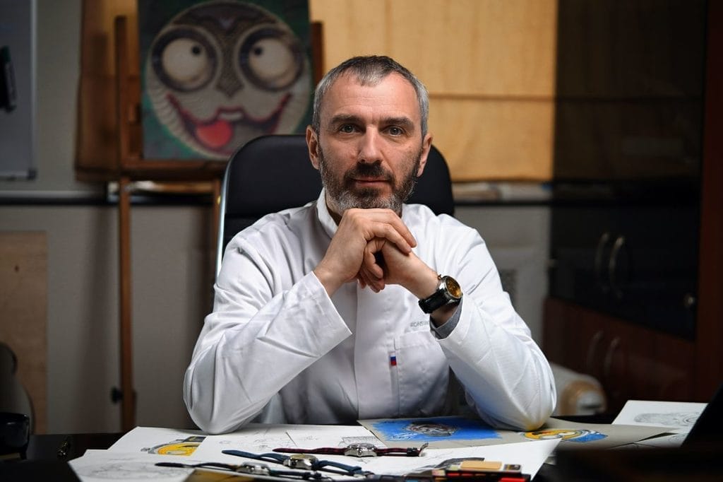 Konstantin Chaykin, l'horloger russe autodidacte.