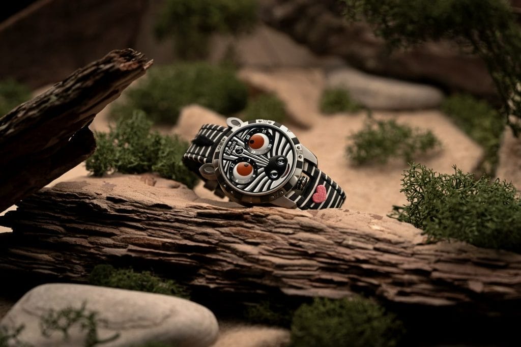 Un zèbre capable de tirer la langue. Une touche d'humour signée Konstantin Chaykin.