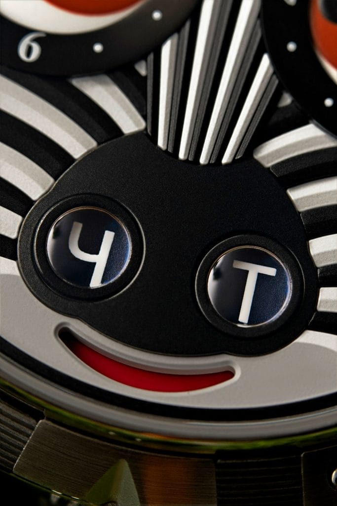 Le quantième indiquant le jour et la date.