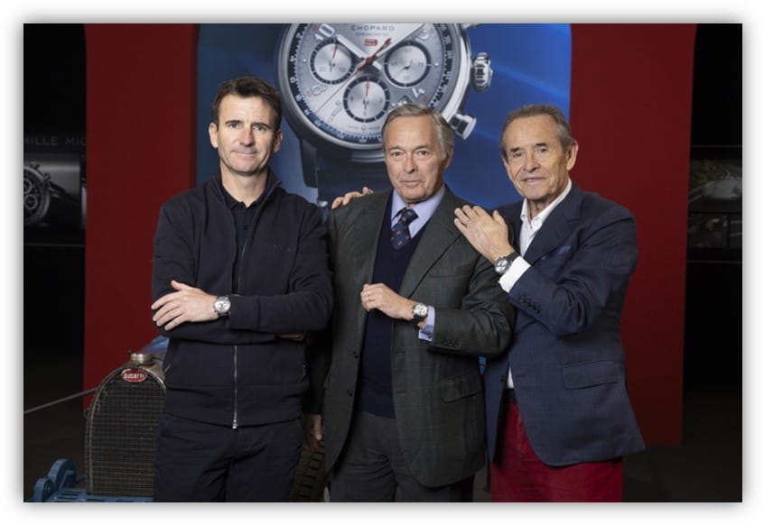 Présentation de la montre lors de Retromobile, le 30 janvier 2024.