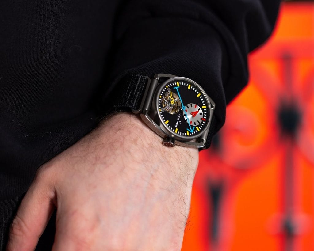 Régulateur Tourbillon Louis Erard x Alain Silberstein Noir