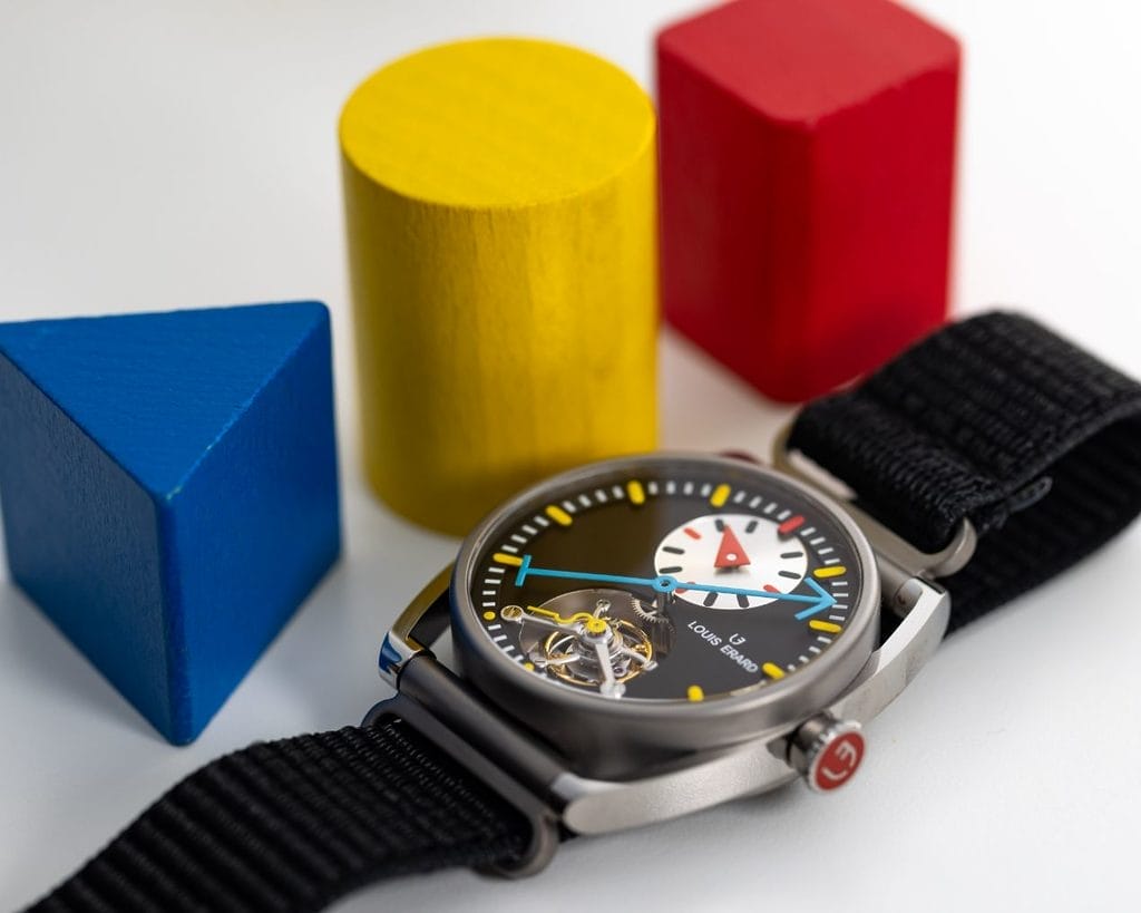 Régulateur Tourbillon Louis Erard x Alain Silberstein Noir