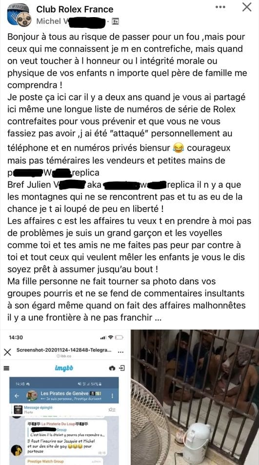 Réaction d'un père de famille aux attaques du réseau criminel menaçant sa fille.