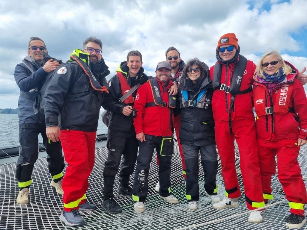 L'équipe entourant Oliver Van Lanschot Hubrecht