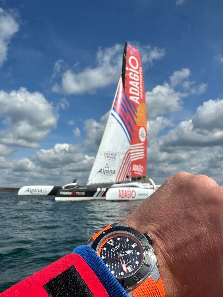 Montre Alpina Seastrong Diver Extreme Automatic AL-525BO3VE6 au poignet