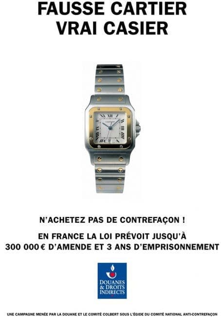 Image d'illustration - Campagne de lutte contre les contrefaçons - Source internet