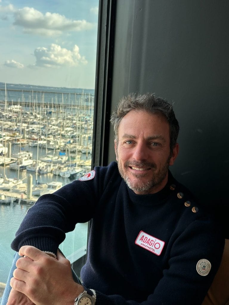 Eric Péron Ambassadeur Alpina, à l'occasion de notre entretien