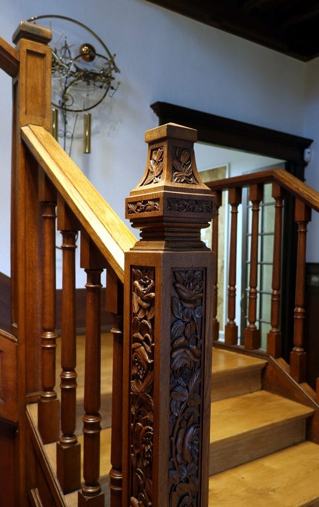 Accès à l'étage de la M.A.D.House