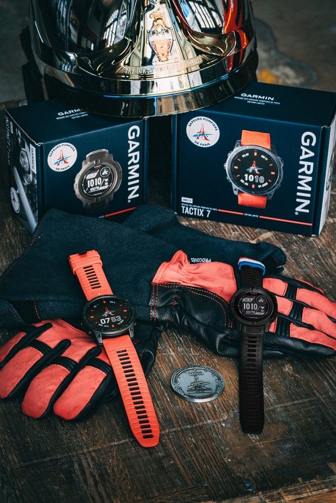 Deux montres Garmin pour la BSPP