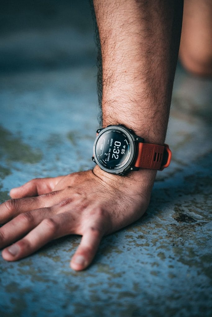 Sapeur-Pompier à l'entraînement.