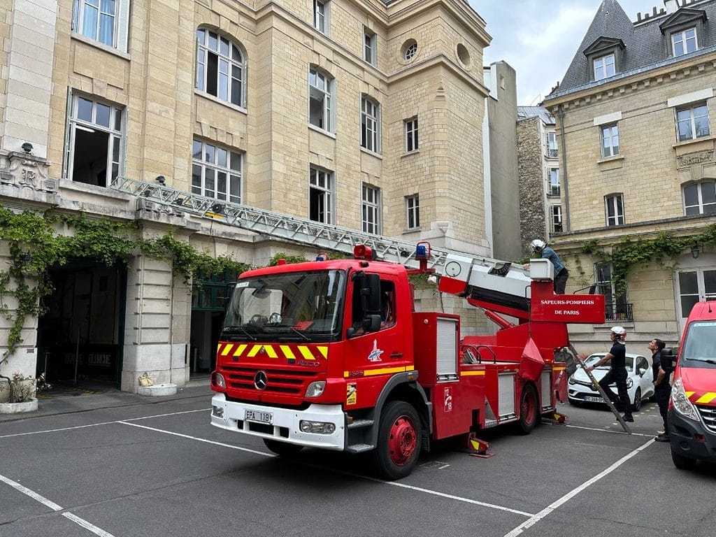 Démonstration du savoir-faire de la BSPP