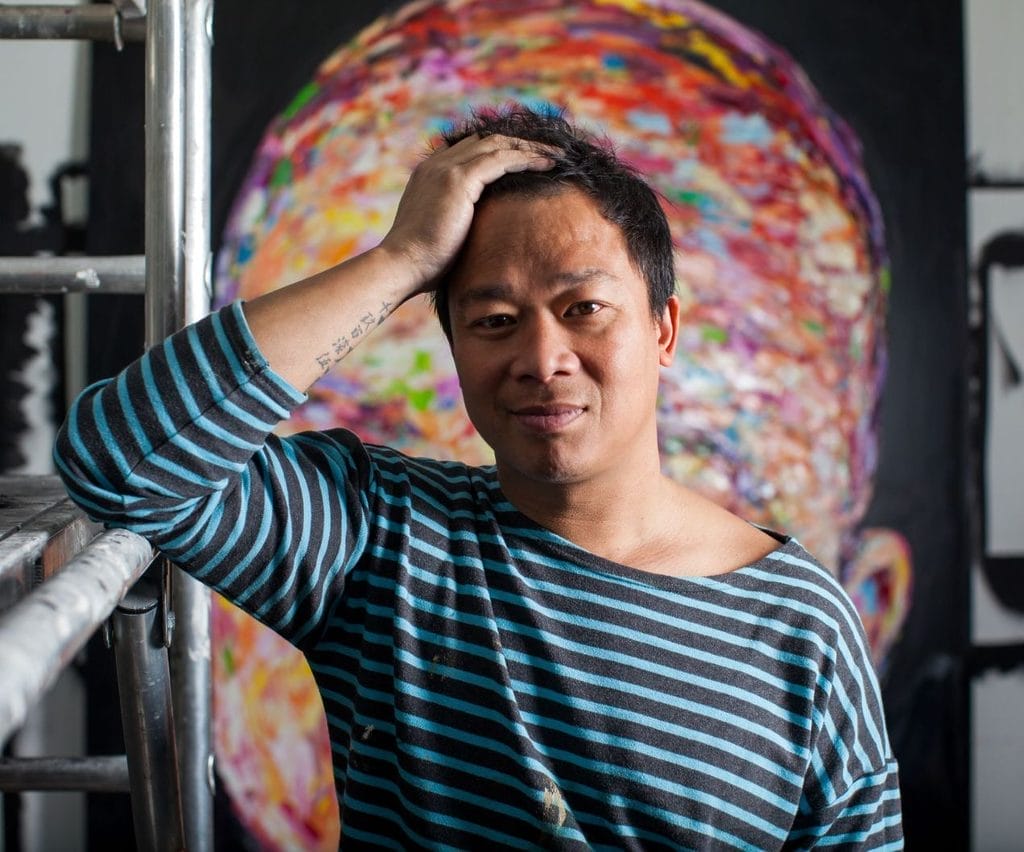 Hom Nguyen, visage important du mouvement artistique "Figuration Lyrique".