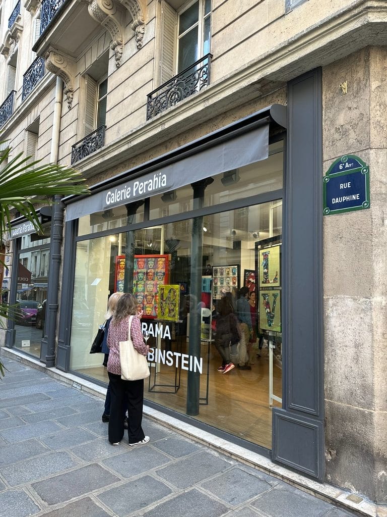 La galerie Perahia, située rue Dauphine à Paris 6