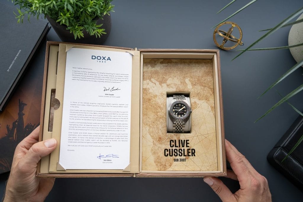Doxa SUB 300T Sharkhunter Clive Cussler