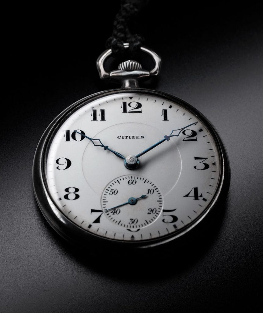 La première montre de poche Citizen était à Paris pour célébrer ses 100 ans.