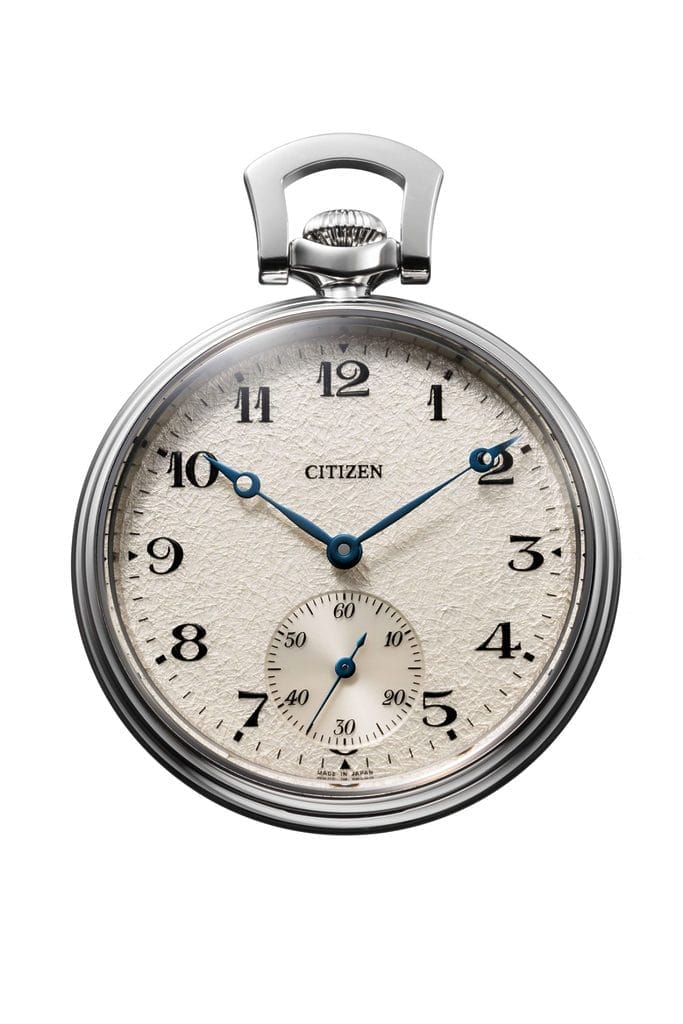 Réédition de la première montre de poche Citizen pour célébrer ses 100 ans.