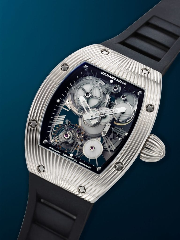 Lot 38 - Richard Mille RM 018 Tourbillon ‘Hommage à Boucheron’.