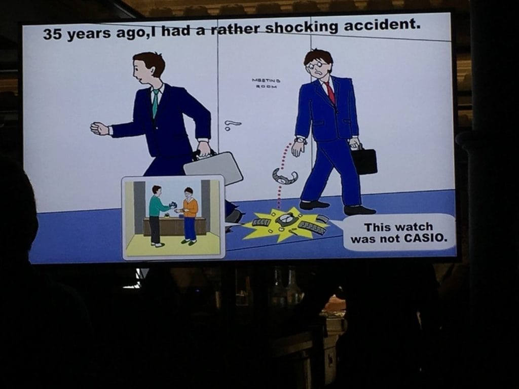 L'histoire de la première G-SHOCK racontée par Kikuo Ibe