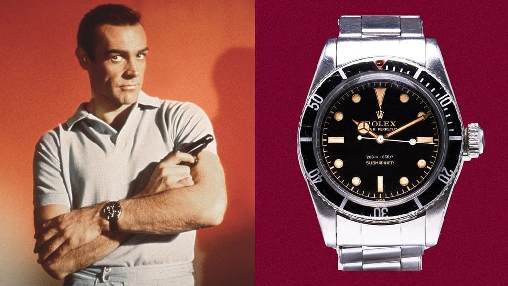 La Rolex Submariner est éternellement associée à James Bond - Photo internet