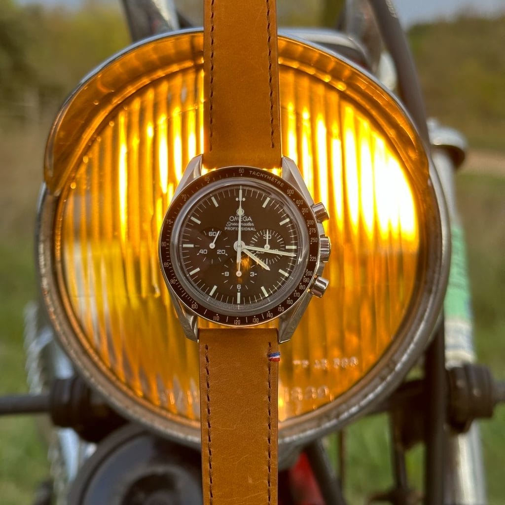 Omega Speedmaster sur bracelet Avel & Men