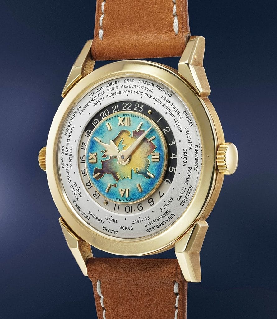 Patek Philippe réf. 2523 « Eurasia » World Time vendue en 2021 CHF 7.048M