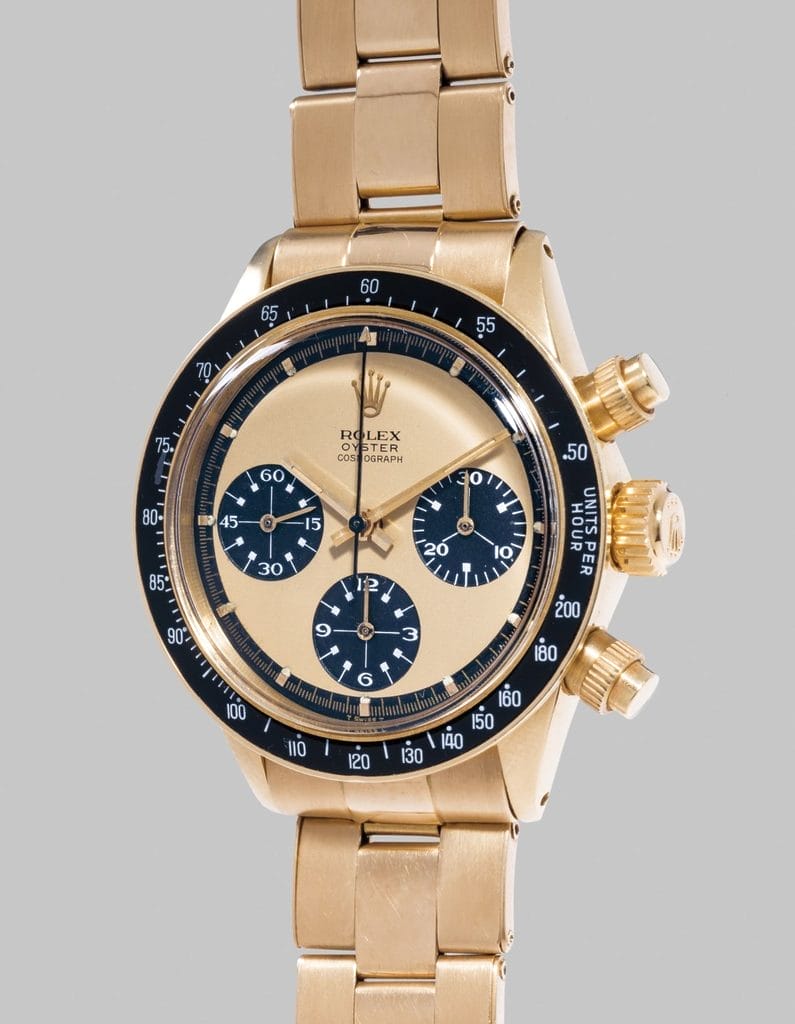 Rolex Daytona ref. 6263 « Paul Newman » vendue en 2017 CHF 3.722M