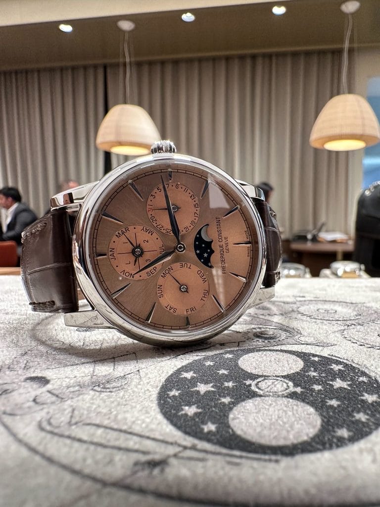 Frederique Constant calendrier perpétuel