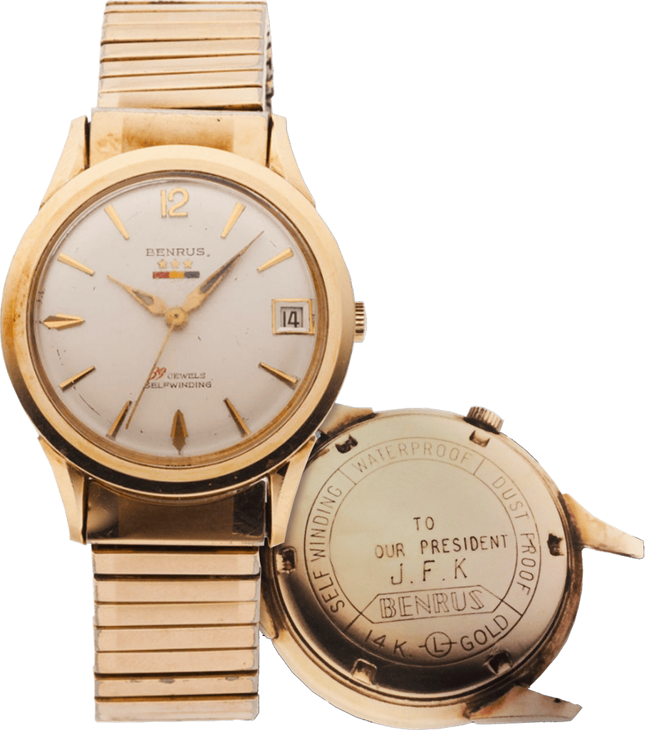 La célébrissime montre Benrus que portait JFK.