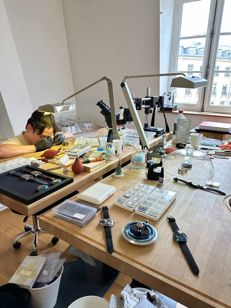 Reportage au sein des ateliers SpaceOne à Paris