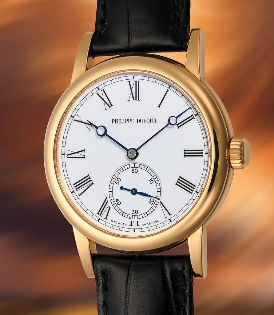 Lot 95, Philippe Dufour Simplicity 37MM No. 01